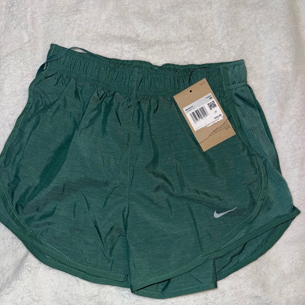 Nike Women's Green Athletic Shorts